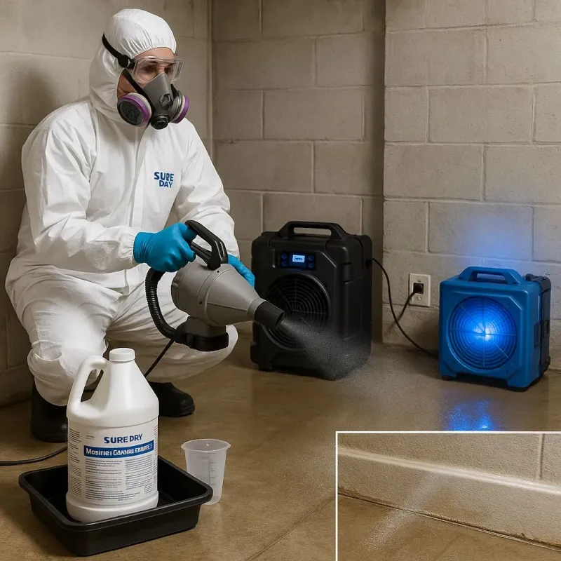 Sanitization and Odor Removal process in Kenduskeag, ME